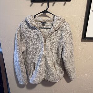 Sherpa hoodie